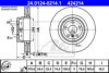 ATE 24.0124-0214.1 Brake Disc